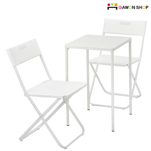 [IKEA] FEJAN 소형 테이블과 의자 2개세트 (화이트) 204.872.17/902.553.08