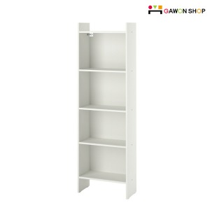 [IKEA] BAGGEBO 4단 책장/대형책장 (화이트) 104.838.80