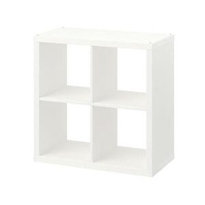 [IKEA] KALLAX Shelving unit 책장 (77x77 cm,화이트) 703.518.86